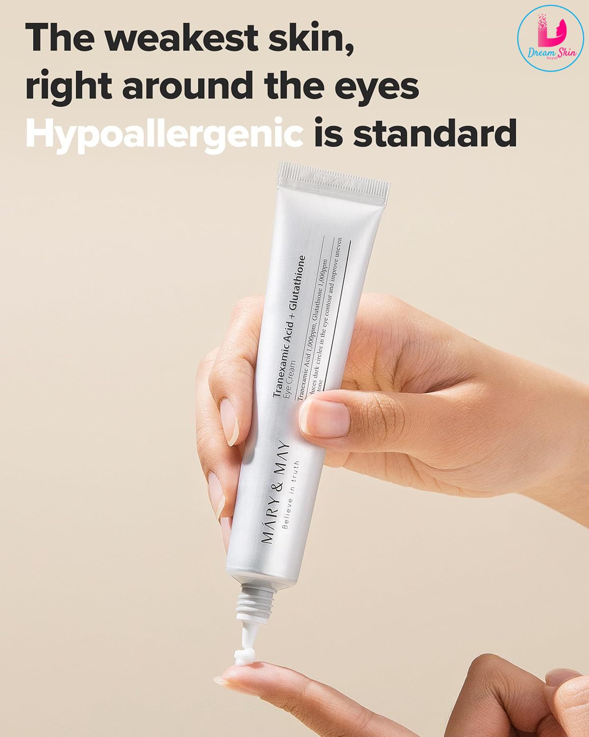 Mary&May Tranexamic Acid + Glutathione Eye Cream [30g]
